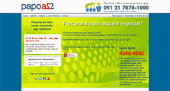 Desktop Screenshot of papoadois.com.br