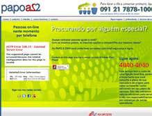Tablet Screenshot of papoadois.com.br